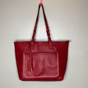 Red shoulder Bag
